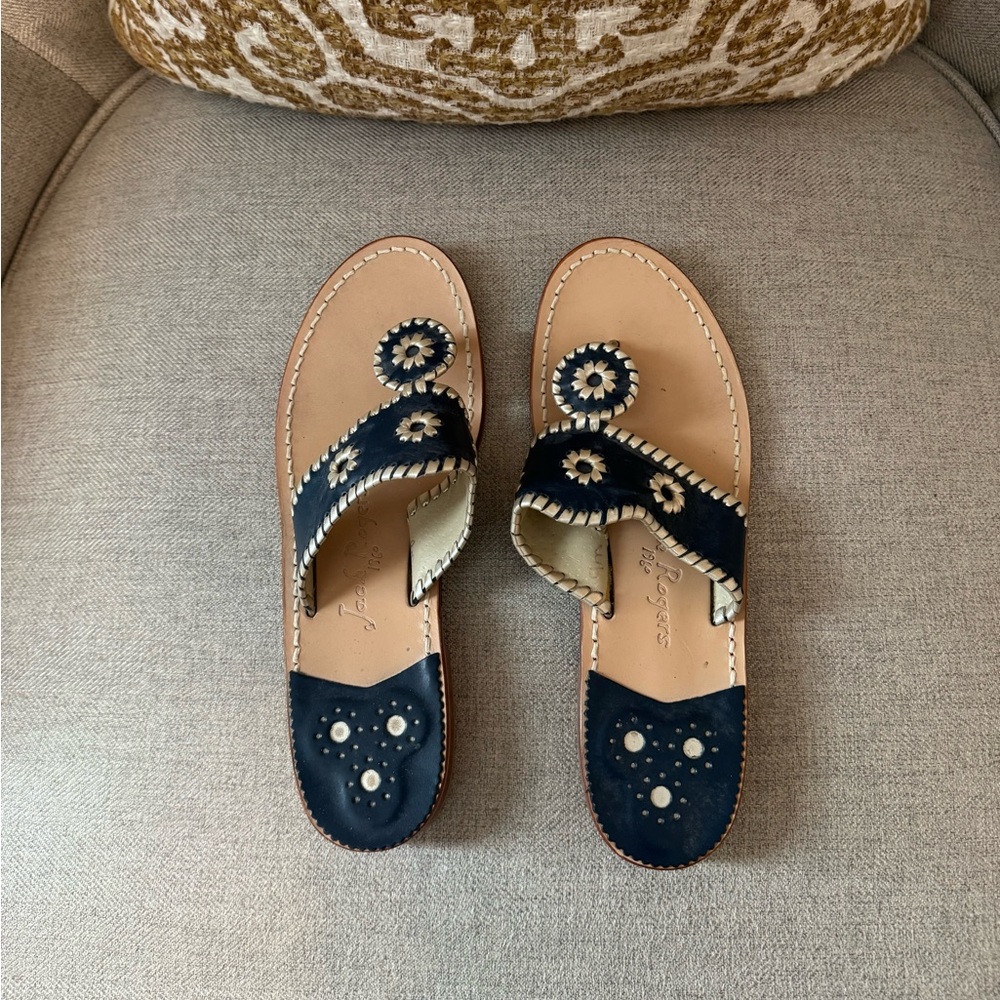 Jack Rogers Women's Dark Blue Sandals